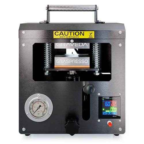 Graspresso 7 Tonnen - Rosin Presse mit Hydraulik Zylinder und Druckanzeige