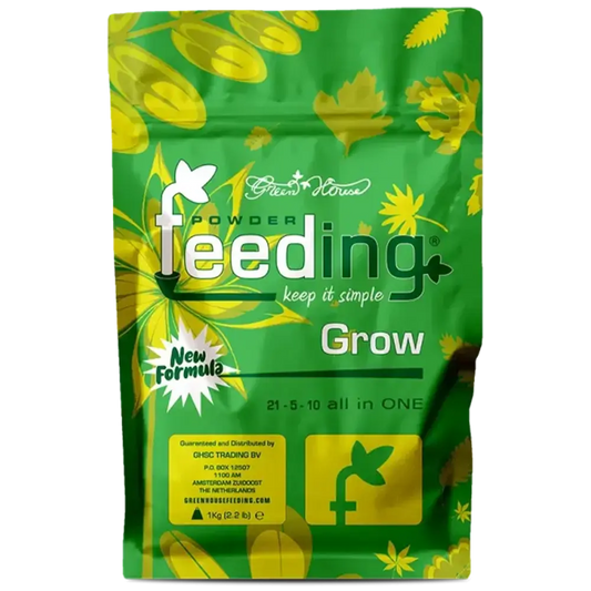 Green House Powder Feeding Grow