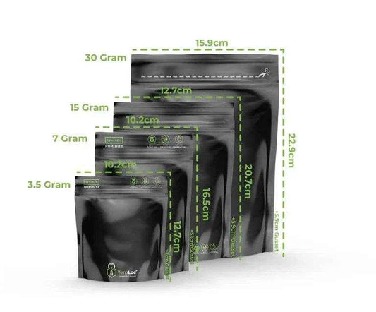 GROVE BAGS TerpLoc Beutel mit Fenster