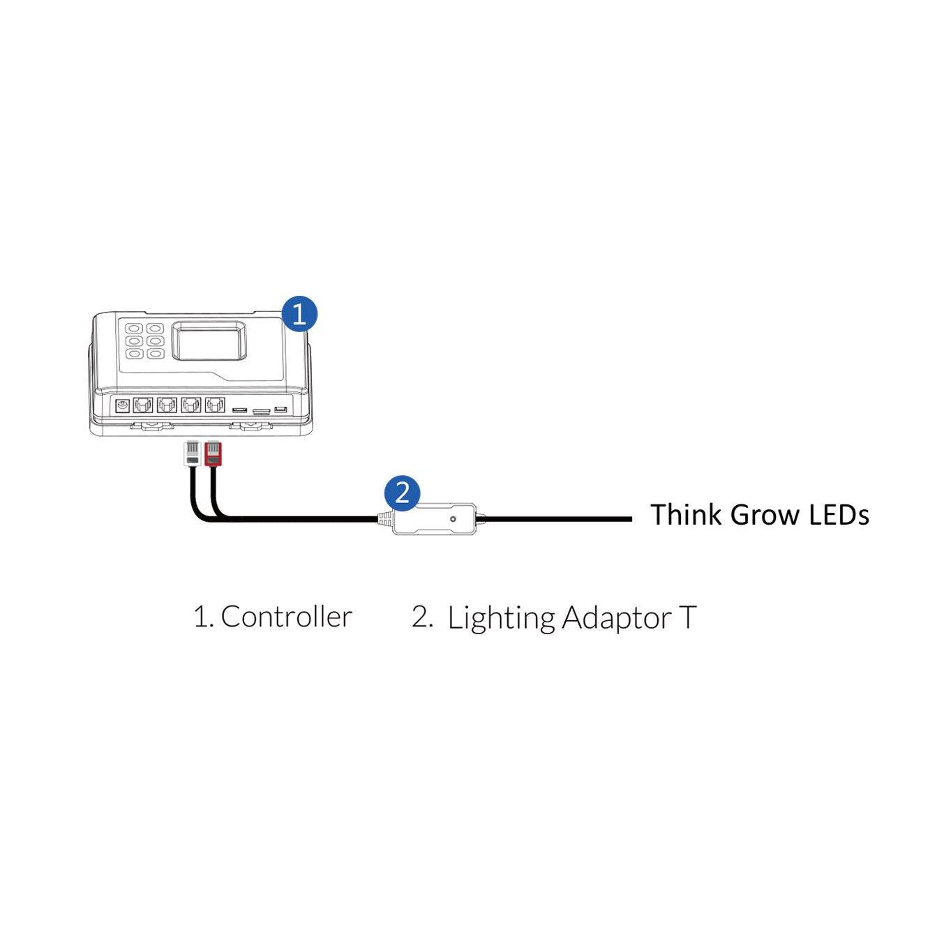 TrolMaster LMA-T Lighting Adaptor T - Grow Factory