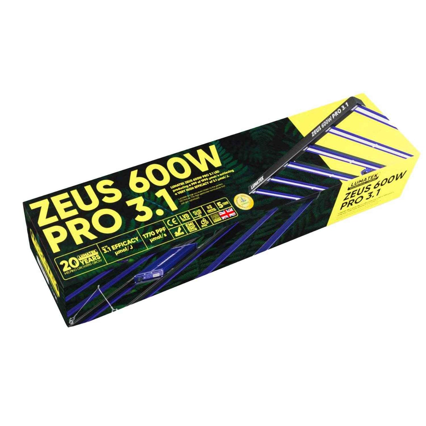 Lumatek LED ZEUS PRO 3,1 600W