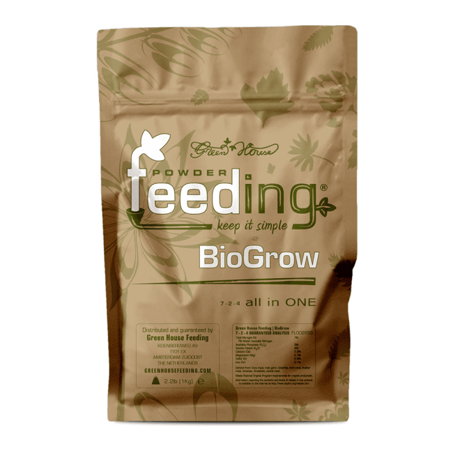 Green House Powder Feeding BioGrow