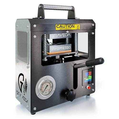 Graspresso 7 Tonnen - Rosin Presse mit Hydraulik Zylinder und Druckanzeige