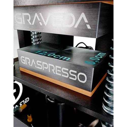 Graspresso 7 Tonnen - Rosin Presse mit Hydraulik Zylinder und Druckanzeige