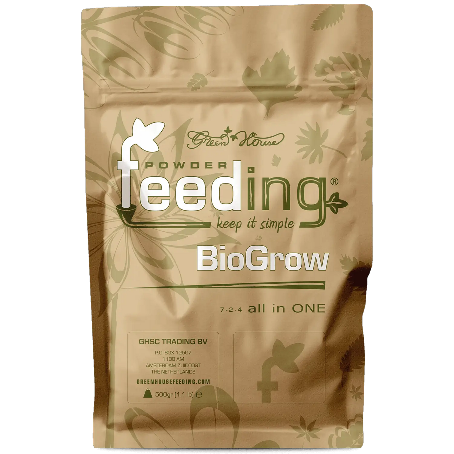 Green House Powder Feeding BioGrow
