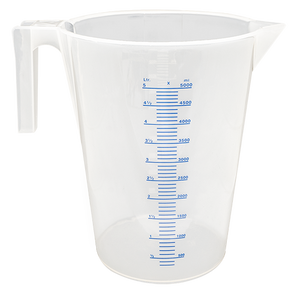 Rotert Messbecher mit Teilung – 50 ml bis 5 Liter