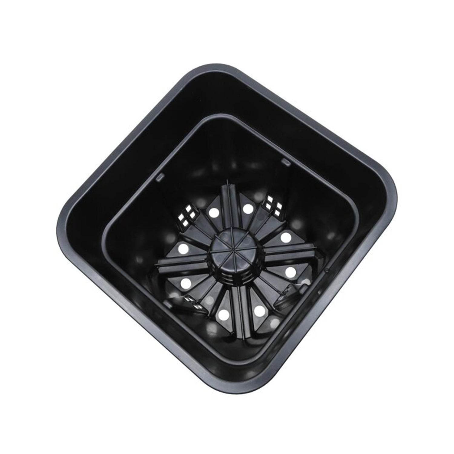 Kunststoff-Topf Eckig Anti-Spiral - Grow Factory