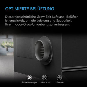AC Infinity Grow-Zelt-Belüftungsaufsatz 200 mm – 2er-Pack