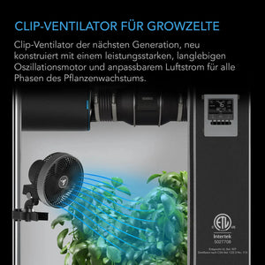 AC Infinity CLOUDRAY S9 Clipventilator 225 mm