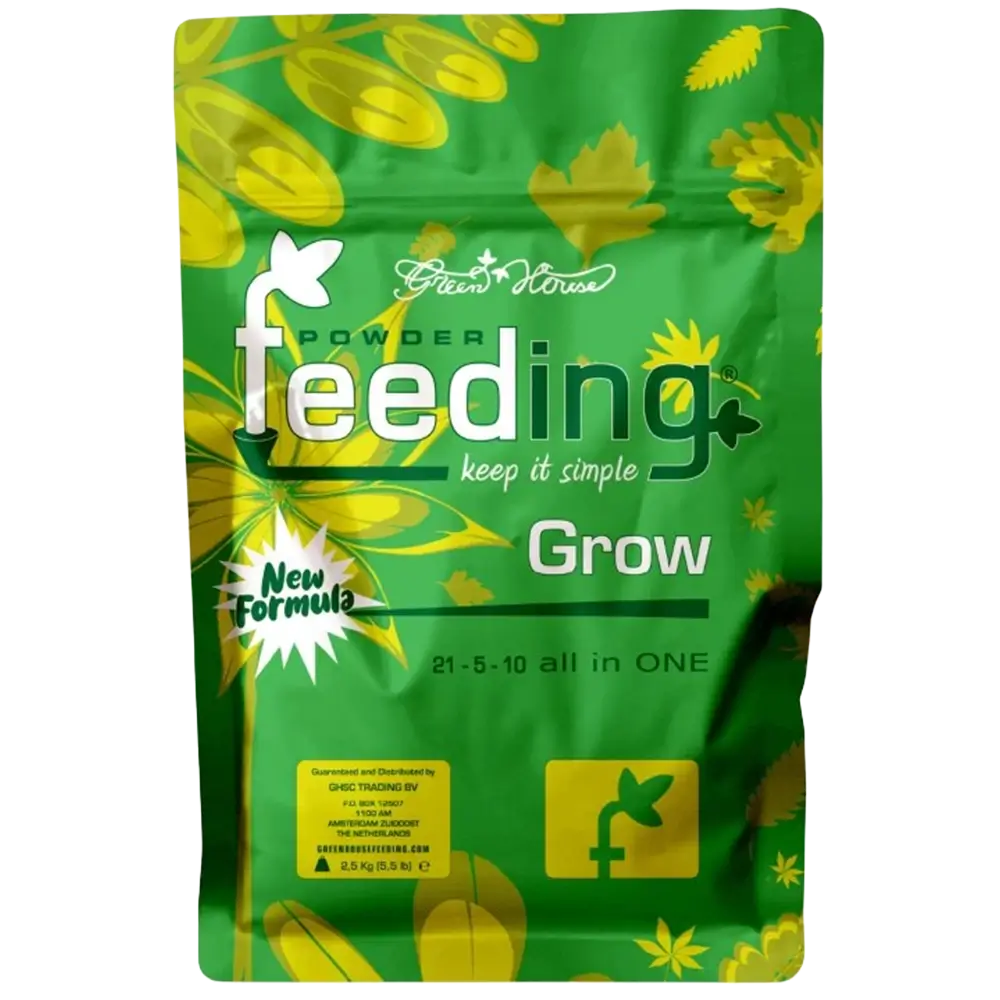 Green House Powder Feeding Grow