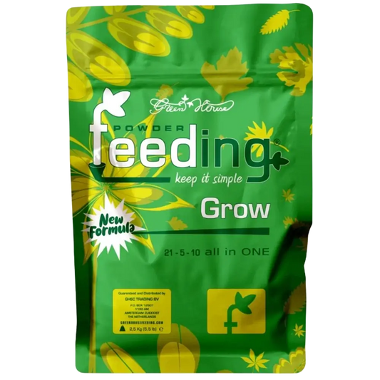 Green House Powder Feeding Grow