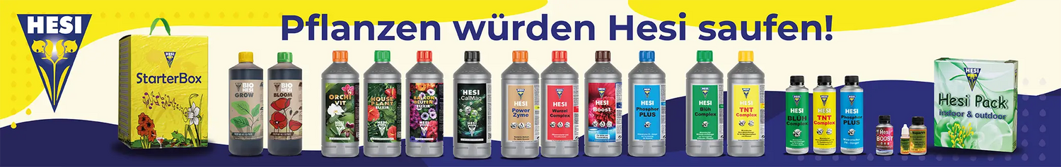 Hesi – Hochwertige Pflanzennahrung & Vitamine für jede Zucht