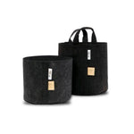 Root Pouch - Stofftopf Schwarz - Grow Factory