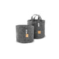 Root Pouch - Stofftopf Grau - Grow Factory