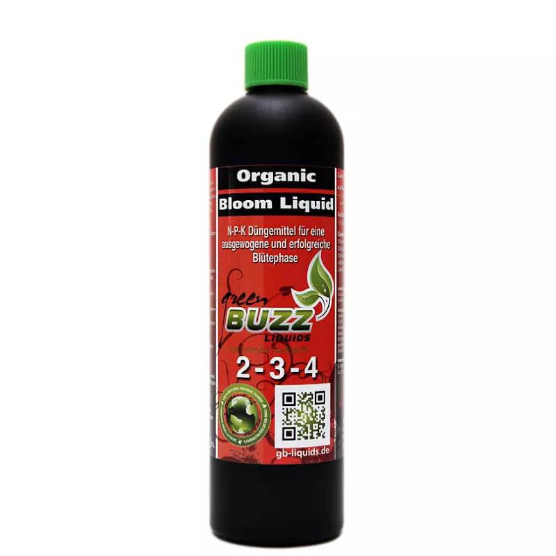 Green Buzz Nutrients Organic Bloom Liquid - Grow Factory