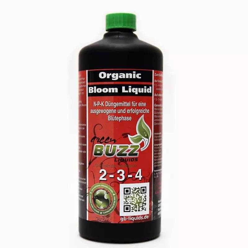 Green Buzz Nutrients Organic Bloom Liquid