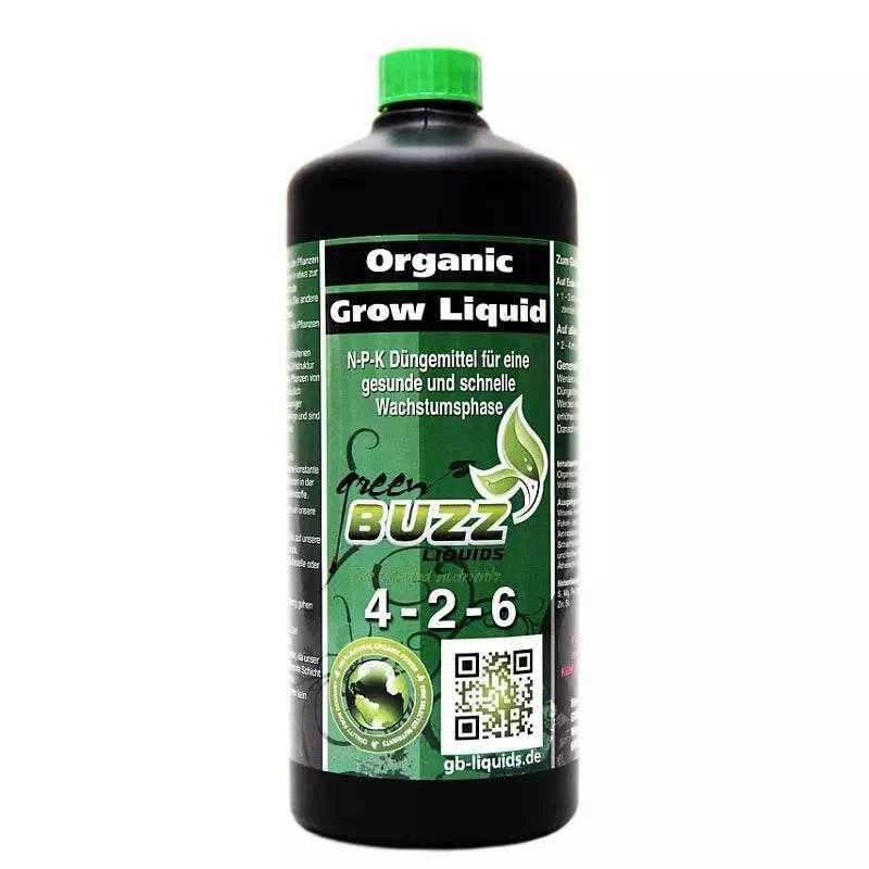 Green Buzz Nutrients Organic Grow Liquid