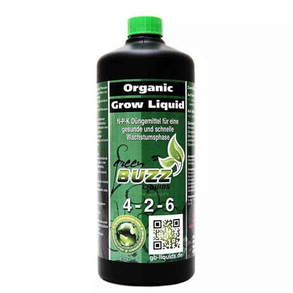 Green Buzz Nutrients Organic Grow Liquid